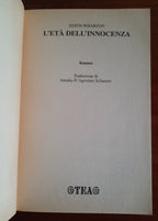 L’ età dell’innocenza - Libreria Biellese