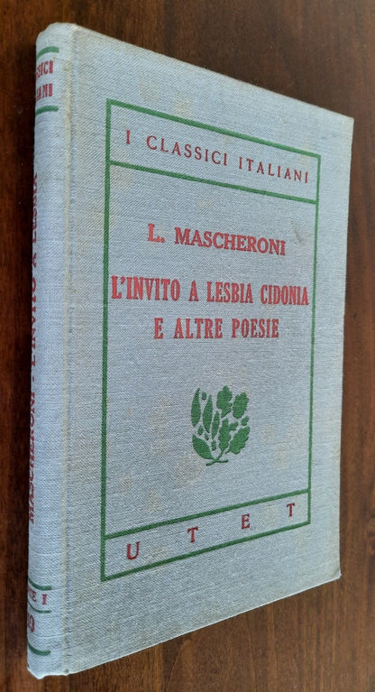 L’invito a Lesbia Cidonia e altre poesie