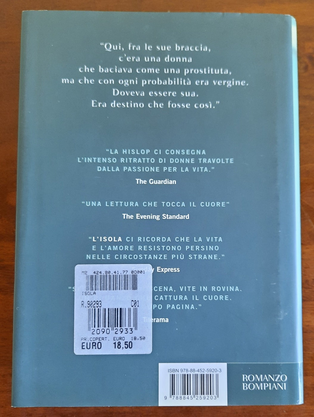 L’isola - Victoria Hislop - Libreria Biellese