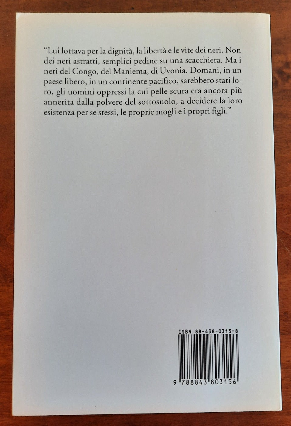 L’oro del Maniema - Marco Tropea Editore - Libreria Biellese