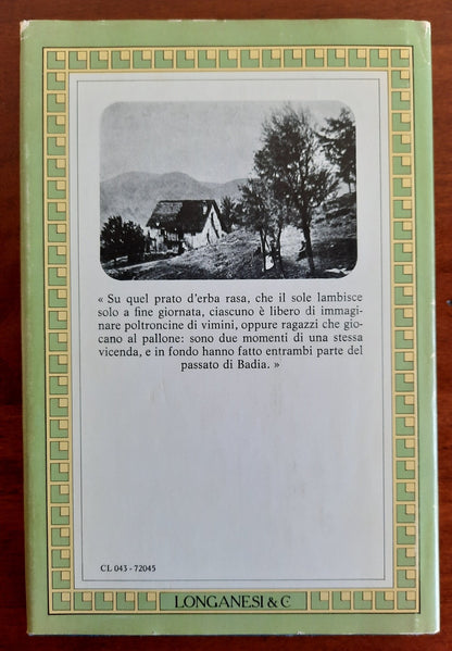 L’ultimo sole sul prato. Romanzo con figure