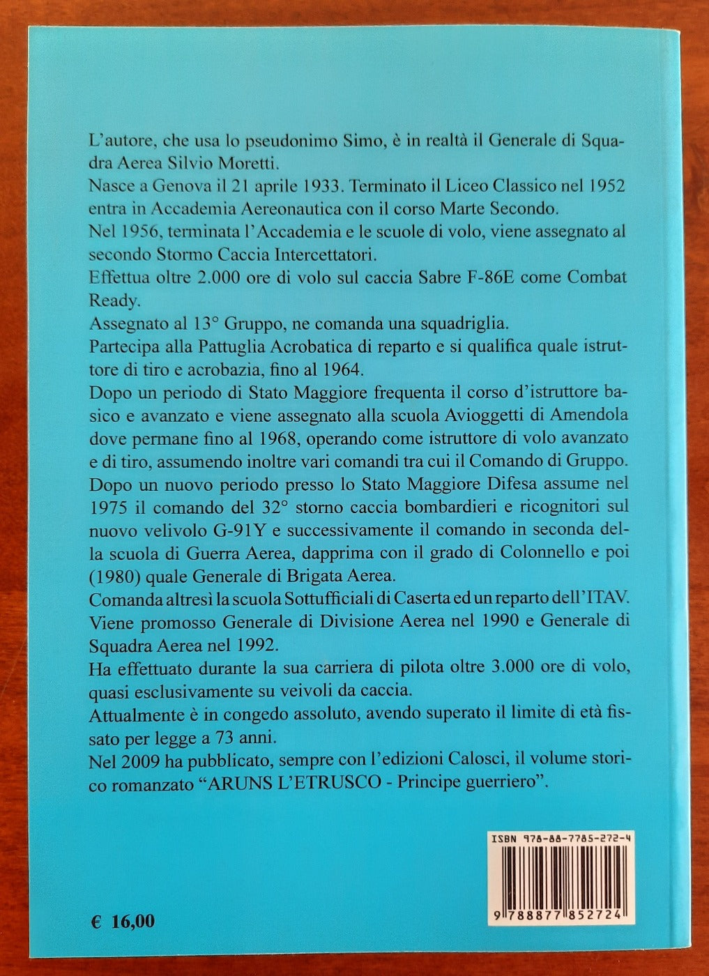 L’ultimo volo del falco. Autobiografia di un pilota - Libreria Biellese