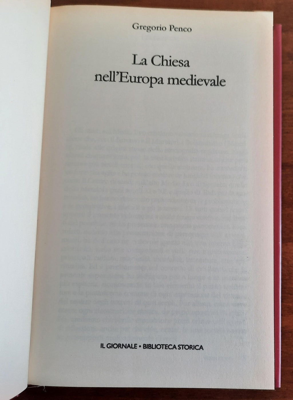 La Chiesa nell’Europa medievale - Libreria Biellese