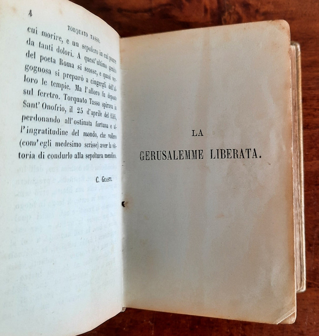 La Gerusalemme Liberata - Torquato Tasso - Libreria Biellese