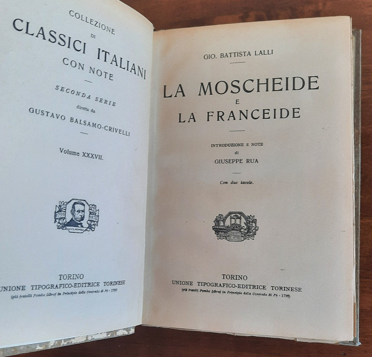 La Moscheide e La Franceide - Libreria Biellese