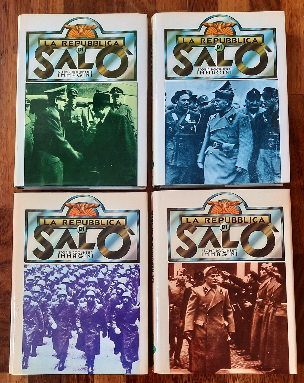 La Repubblica di Salò. Storia Documenti Immagini - in 4 vol. - Libreria Biellese