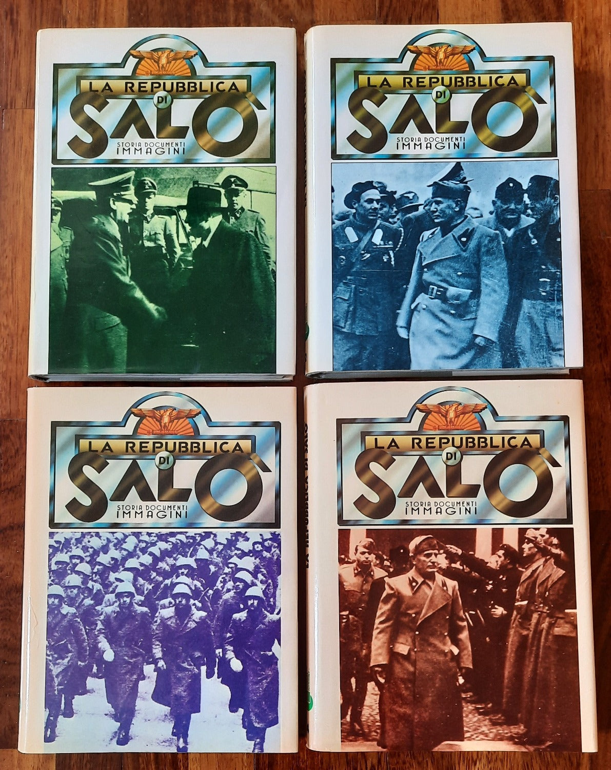 La Repubblica di Salò. Storia Documenti Immagini - in 4 vol. - Libreria Biellese