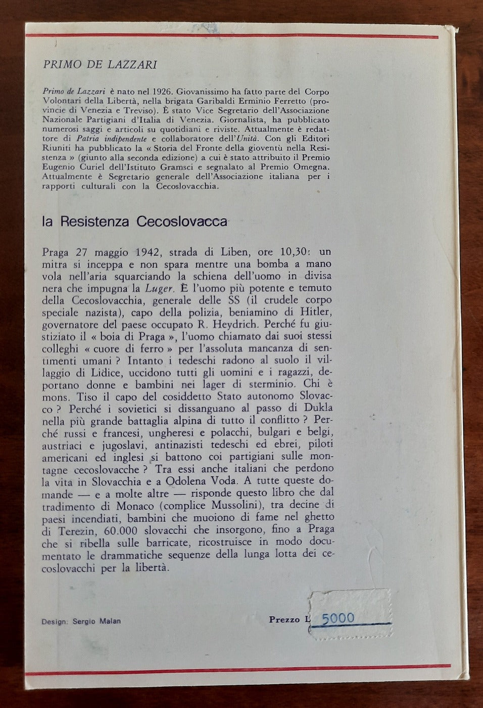 La Resistenza Cecoslovacca ( 1938 - 1945 ) - Libreria Biellese