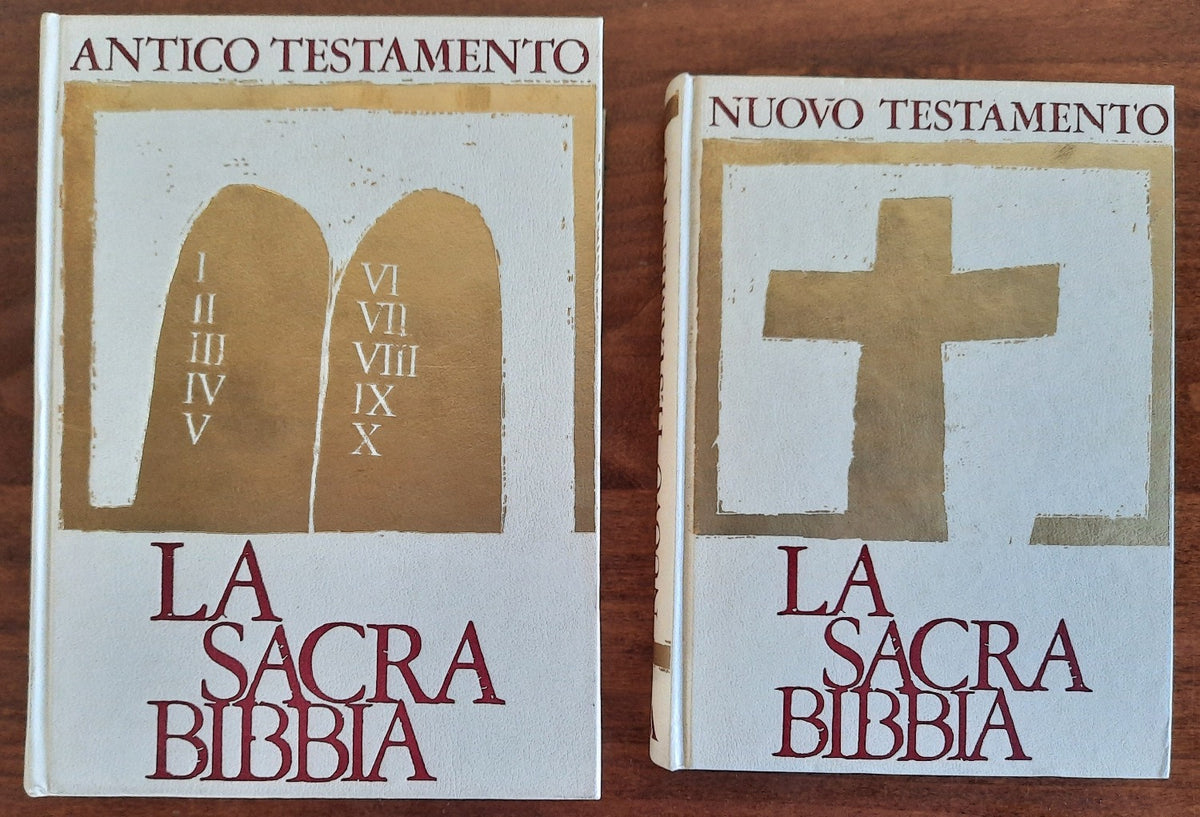 La Sacra Bibbia. Antico Testamento - Nuovo Testamento - 2 vol. - Libreria Biellese