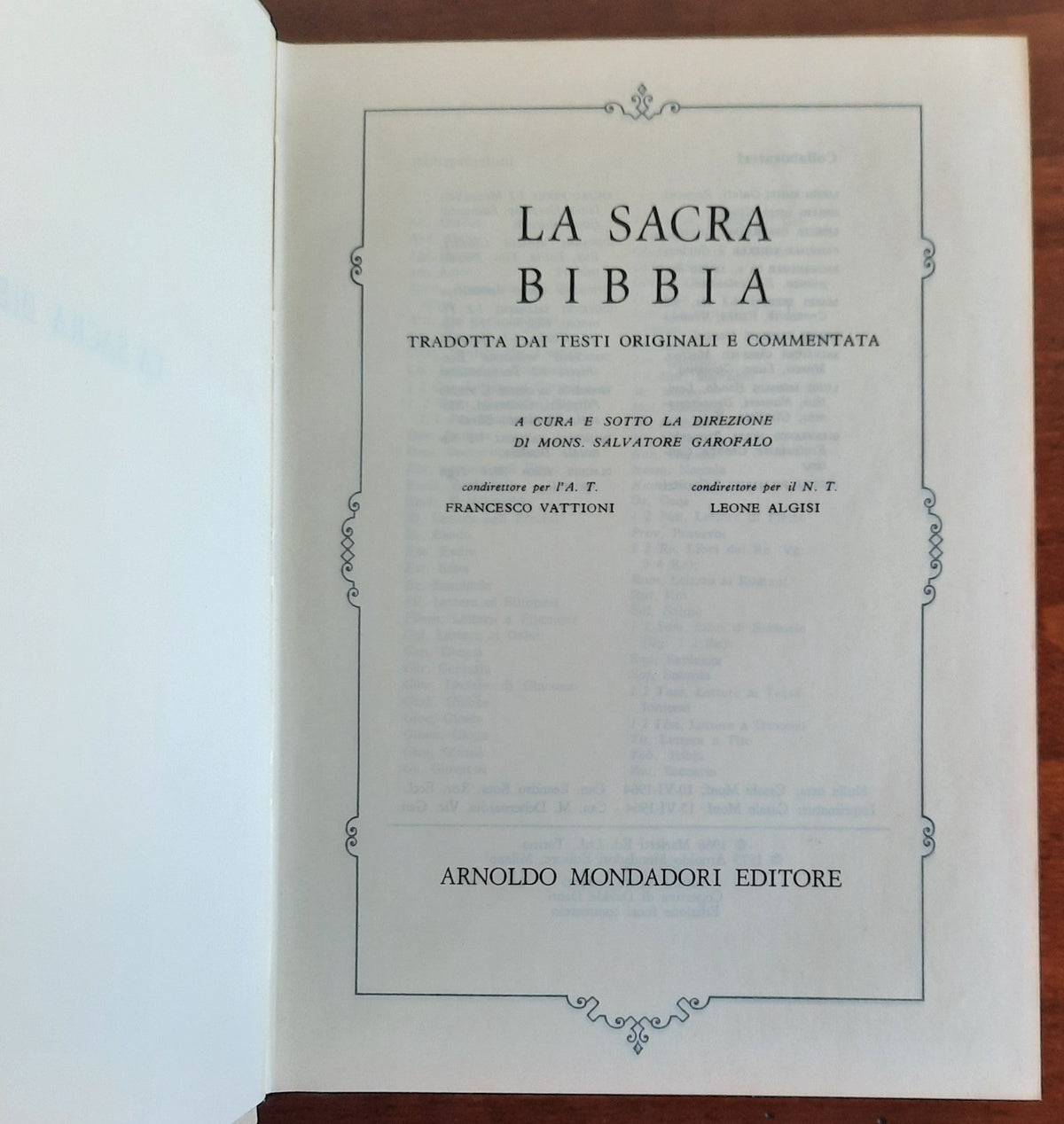 La Sacra Bibbia. Antico Testamento - Nuovo Testamento - 2 vol. - Libreria Biellese