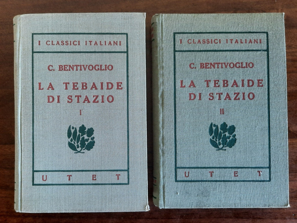 La Tebaide di Stazio - 2 vol. - Libreria Biellese