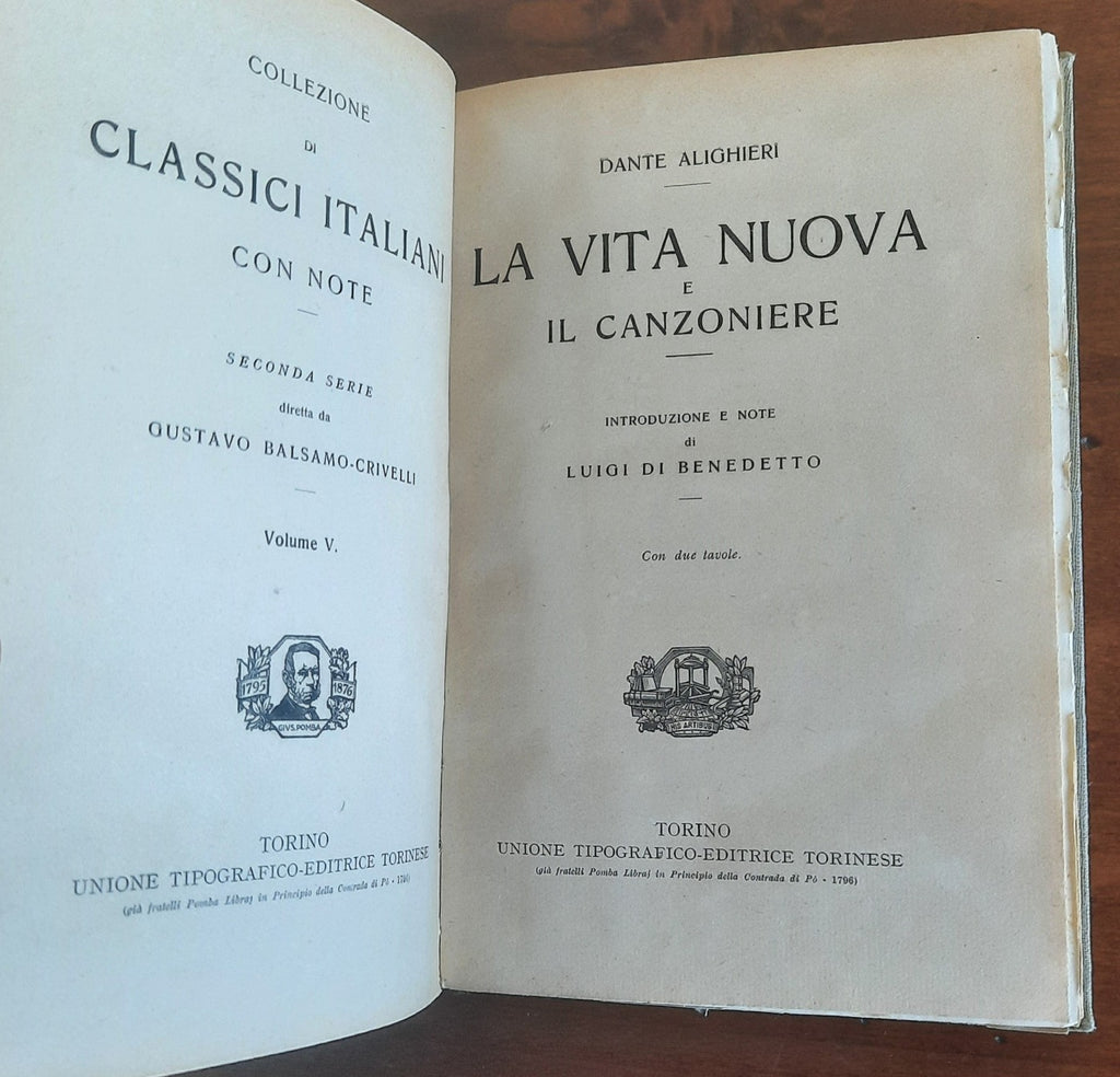 La Vita Nuova e il Canzoniere - Libreria Biellese