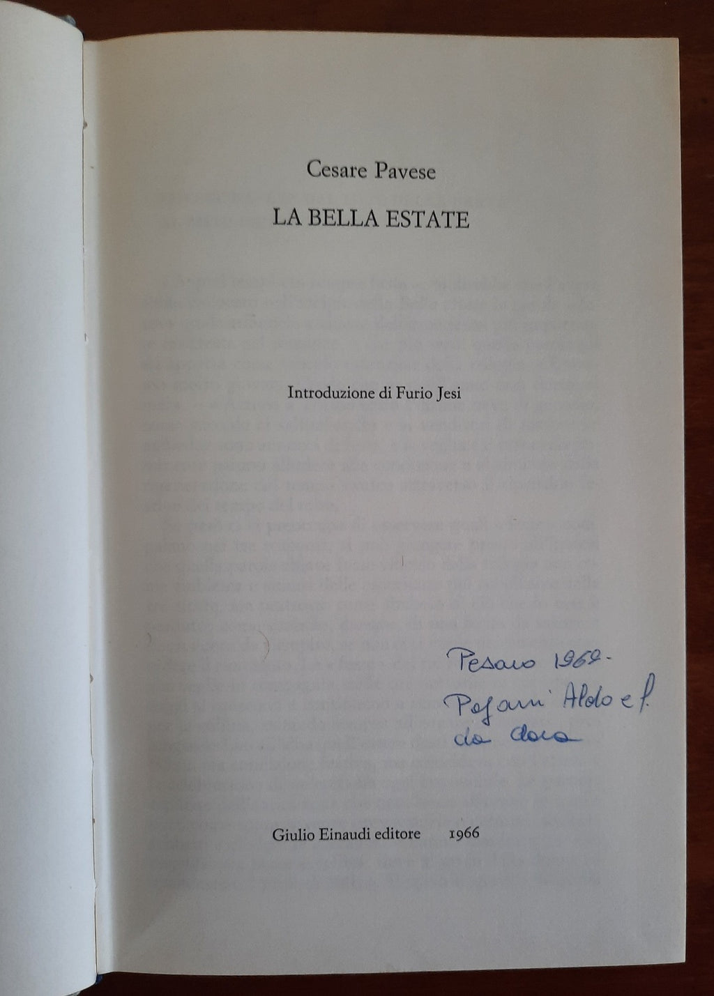 La bella estate - Einaudi - Libreria Biellese