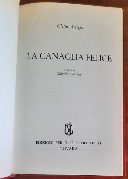 La canaglia felice - di Cletto Arrighi - 1971