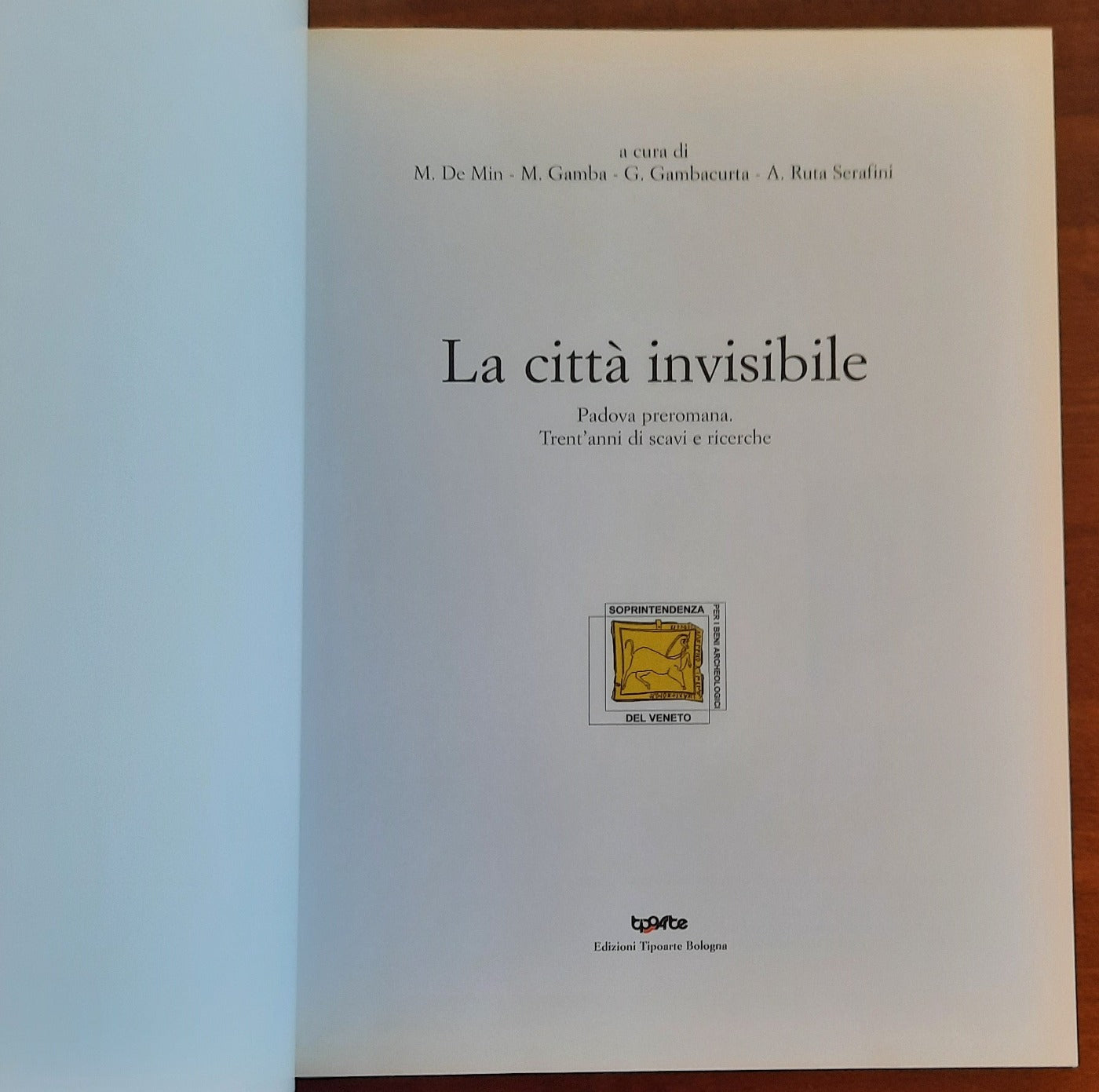 La città invisibile. Padova preromana. Trent’anni di scavi e ricerche