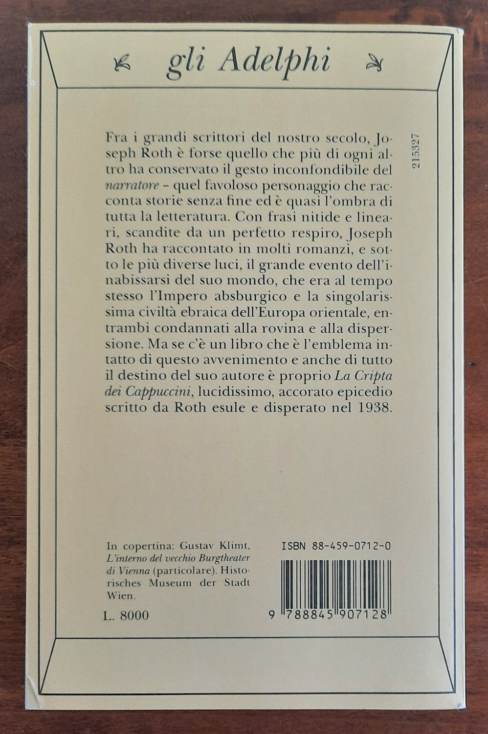La cripta dei cappuccini - Libreria Biellese