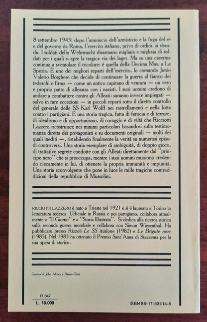 La decima Mas. La compagnia di ventura del Principe Nero