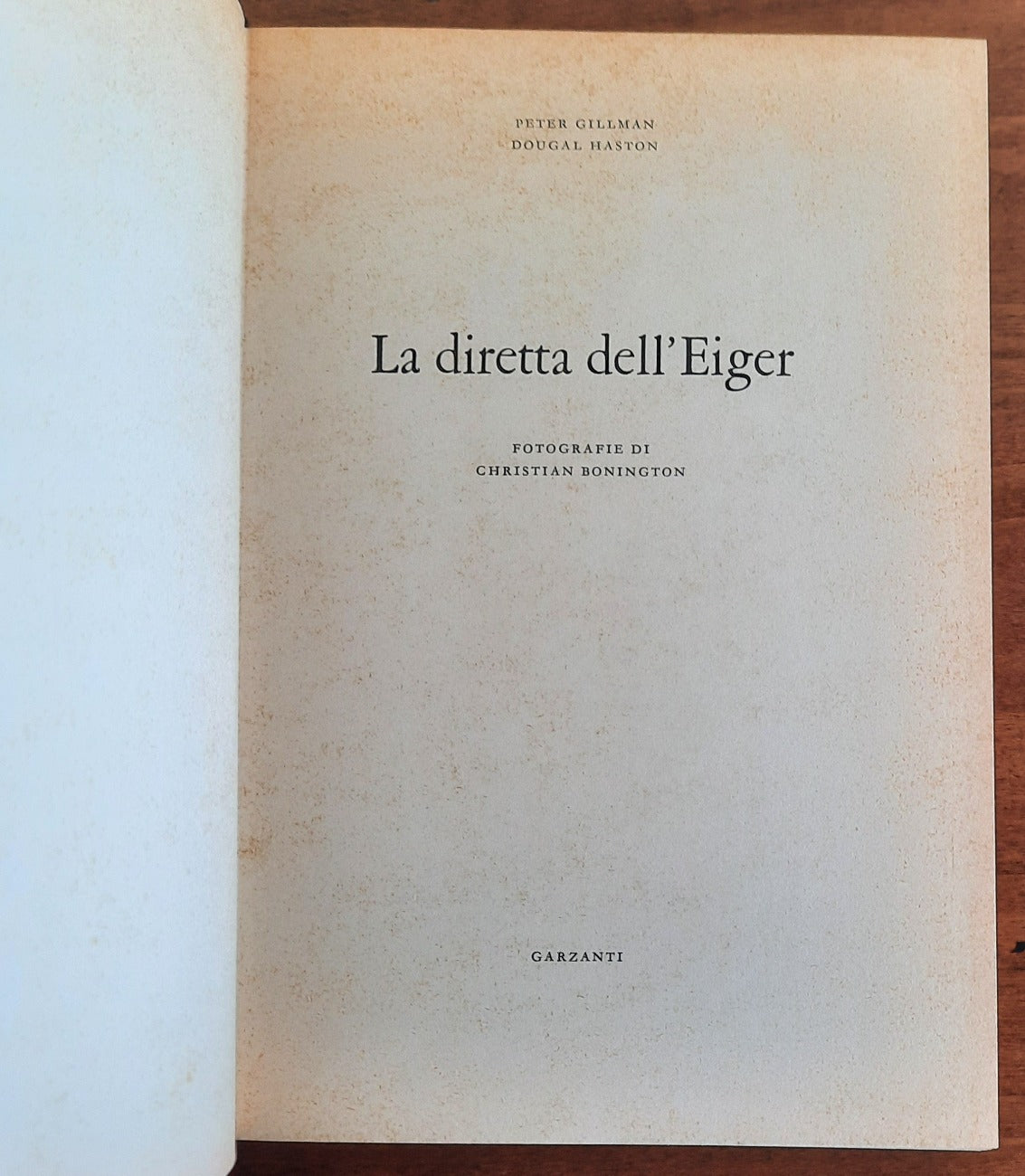 La diretta dell’Eiger - Garzanti - 1967