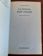 La fattoria degli animali - George Orwell - Libreria Biellese