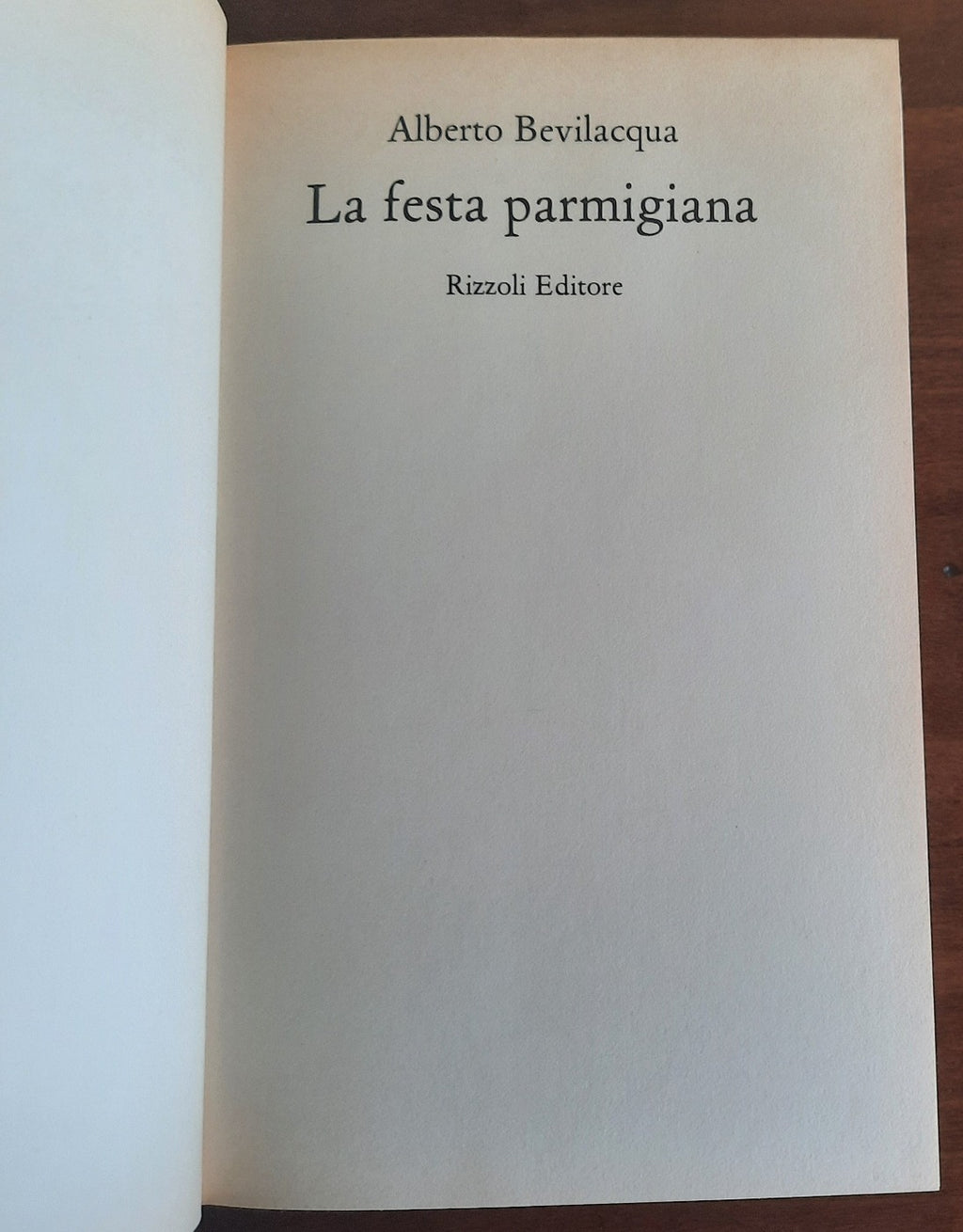 La festa parmigiana - Libreria Biellese
