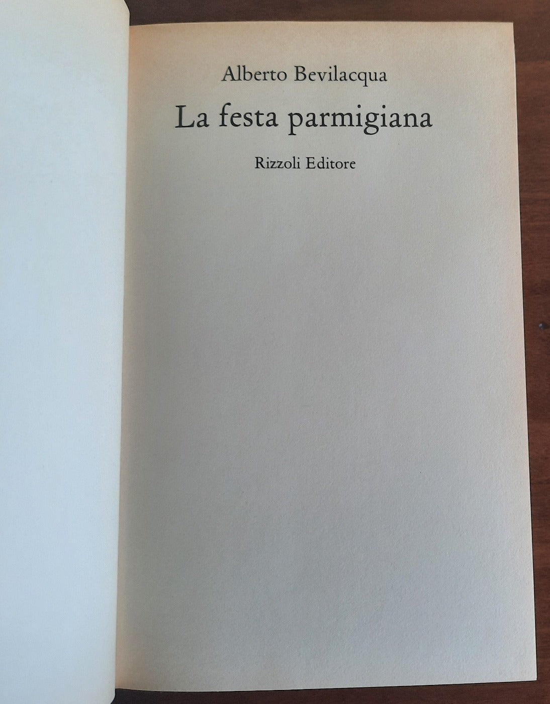 La festa parmigiana - Libreria Biellese