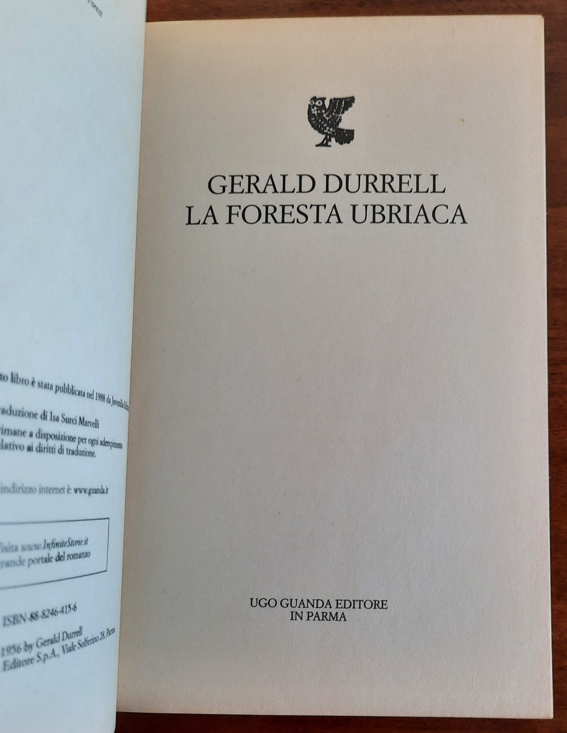 La foresta ubriaca - Guanda - Libreria Biellese