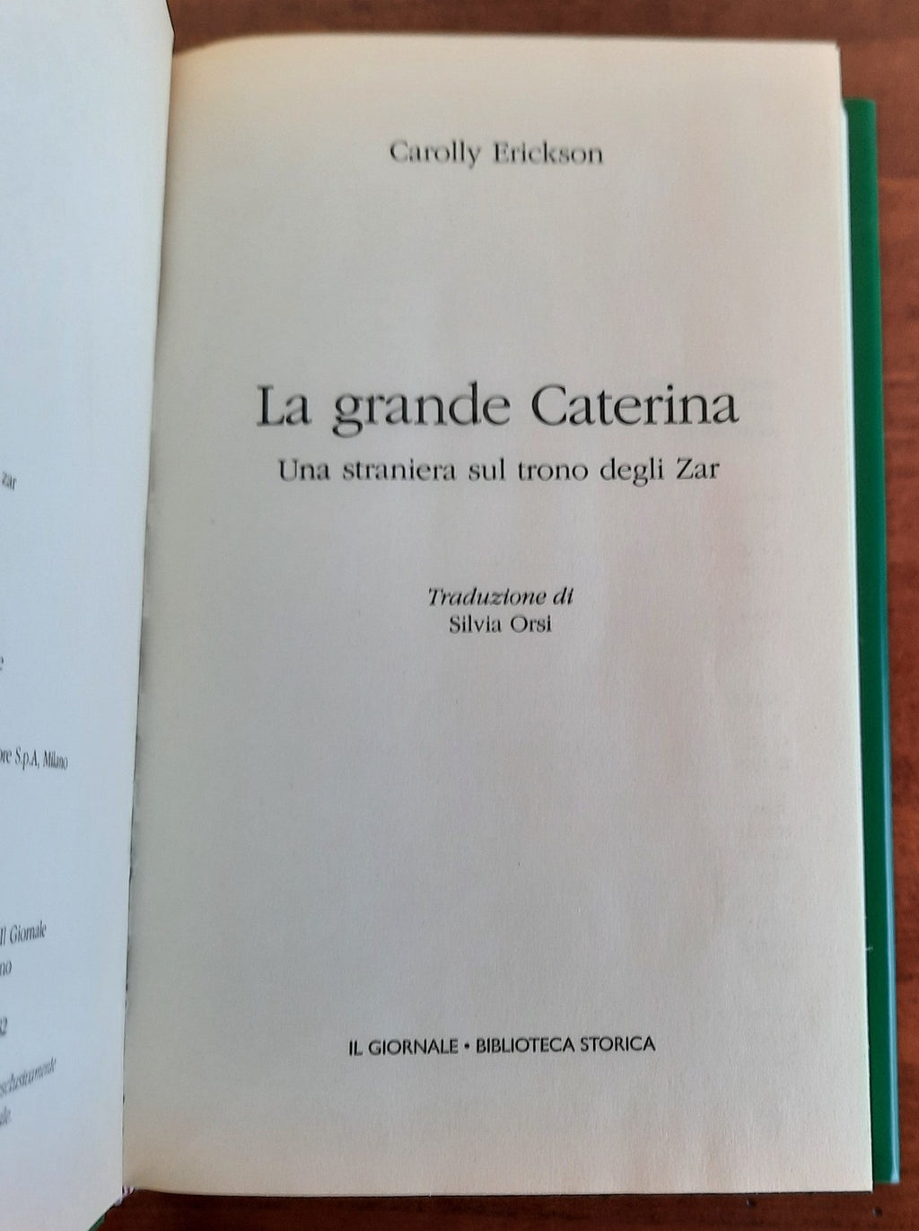 La grande Caterina. Una straniera sul trono degli zar - Libreria Biellese