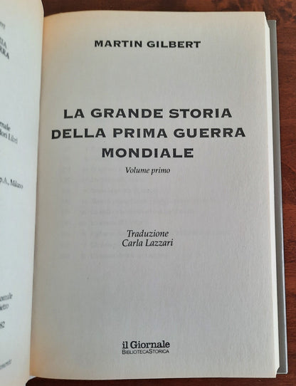 La grande storia della prima guerra mondiale - 2 vol.