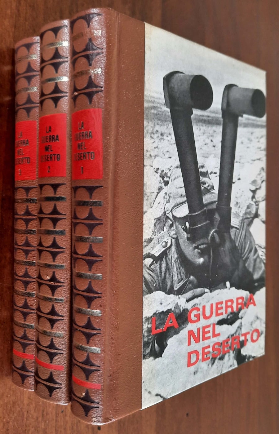 La guerra nel deserto - 3 volumetti - Ed. Ferni - 1972