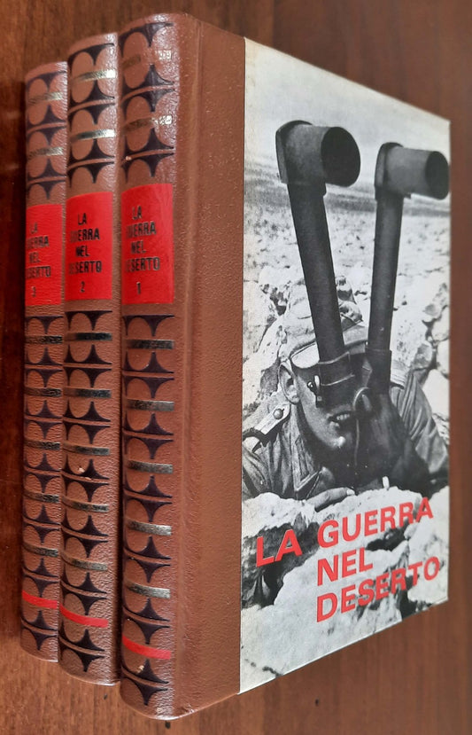 La guerra nel deserto - 3 volumetti - Ed. Ferni - 1972