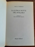 La lunga notte del dollaro - Libreria Biellese