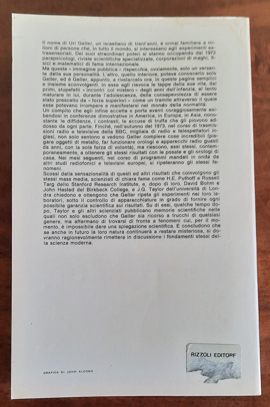 La mia storia. Le confessioni del più sorprendente fenomeno parapsicologico dei nostri tempi - Libreria Biellese