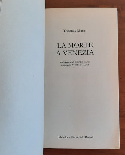 La morte a Venezia