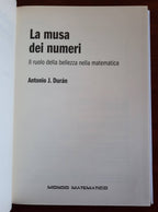 La musa dei numeri. Il ruolo della bellezza nella matematica - Libreria Biellese