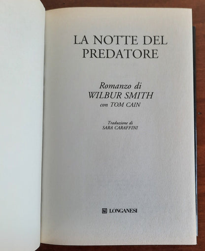 La notte del predatore - Wilbur Smith