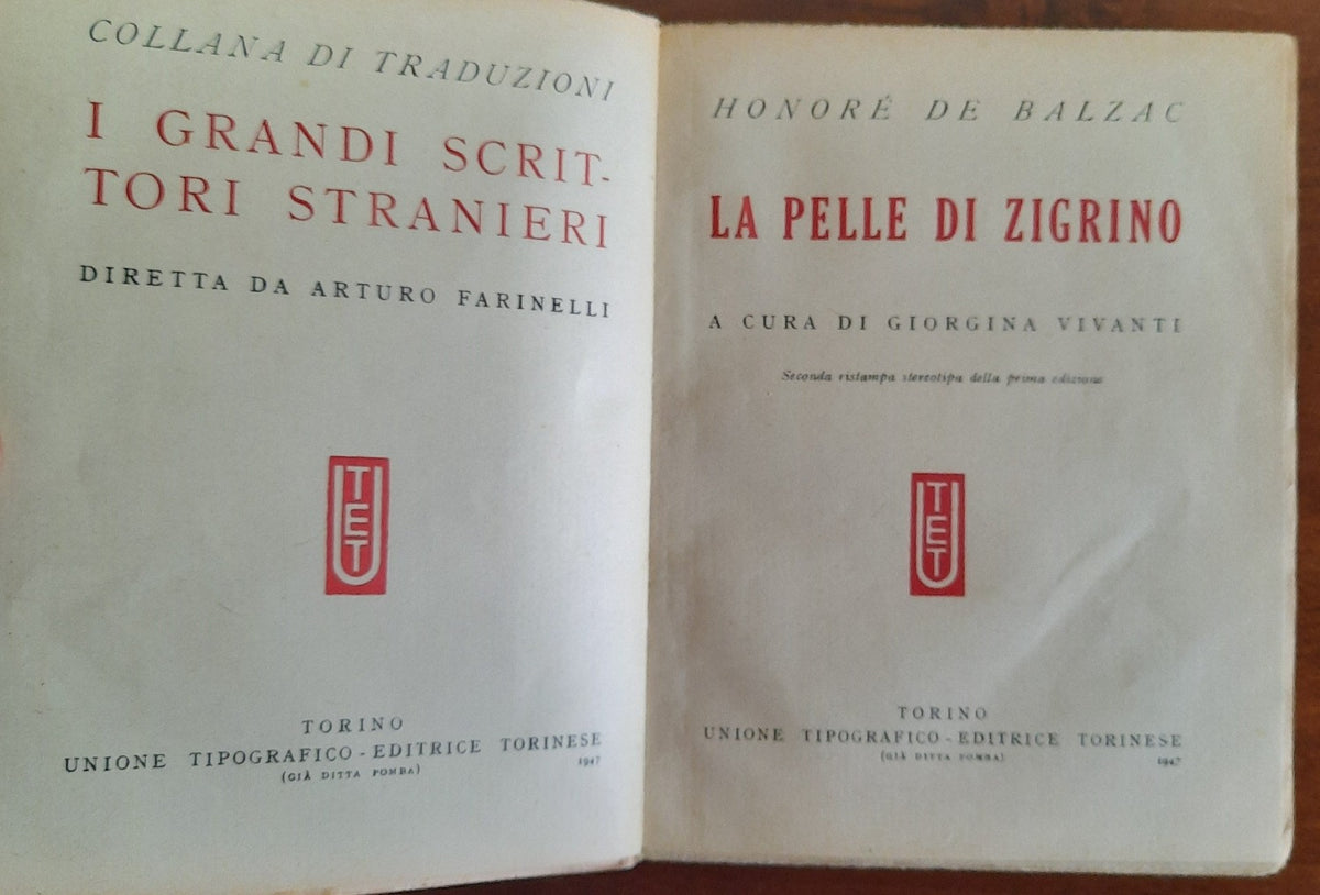 La pelle di zigrino - Libreria Biellese