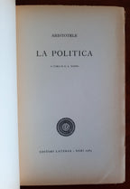 La politica - Aristotele - Libreria Biellese