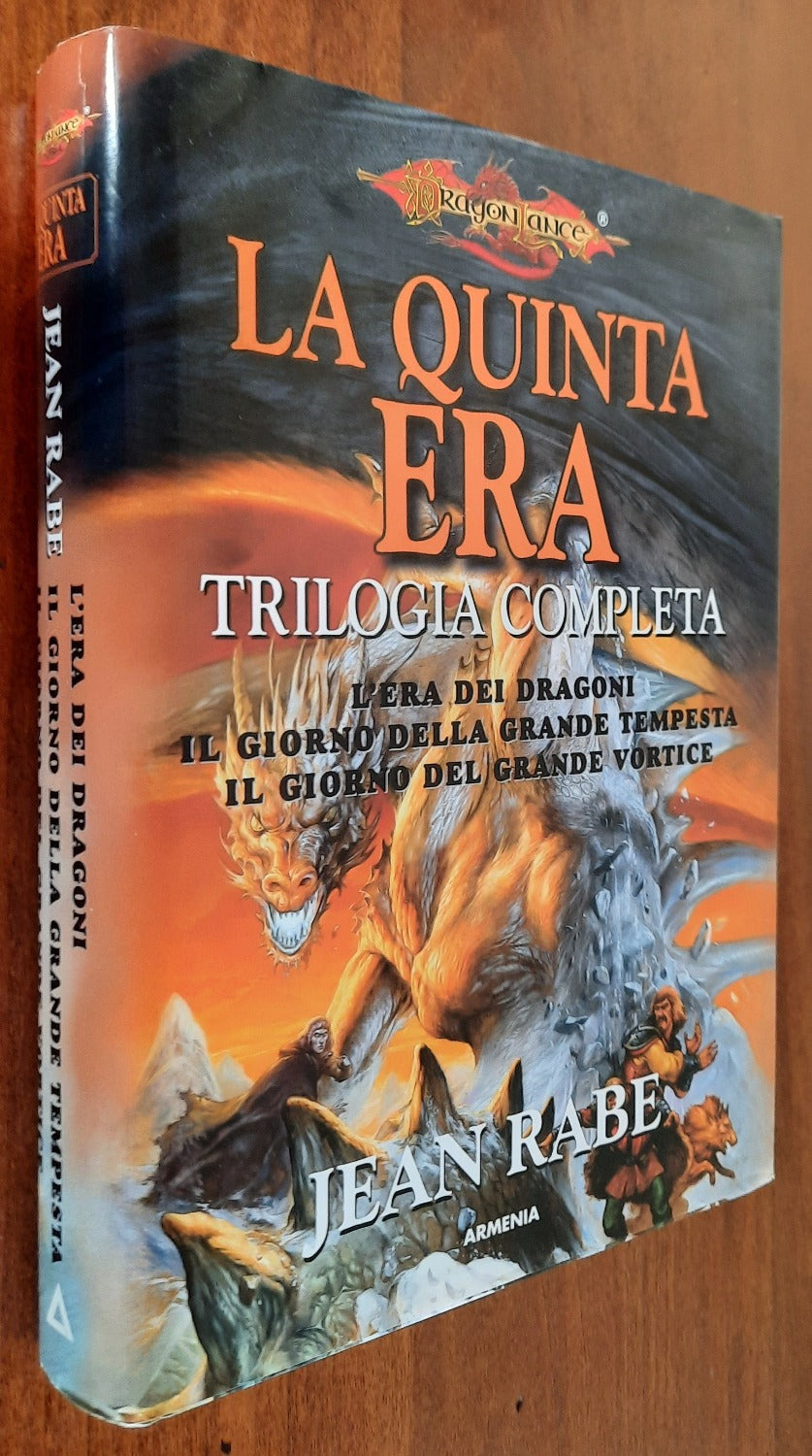 La quinta era. Trilogia completa: L’era dei dragoni - Il giorno della grande tempesta - Il giorno del grande vortice - Libreria Biellese