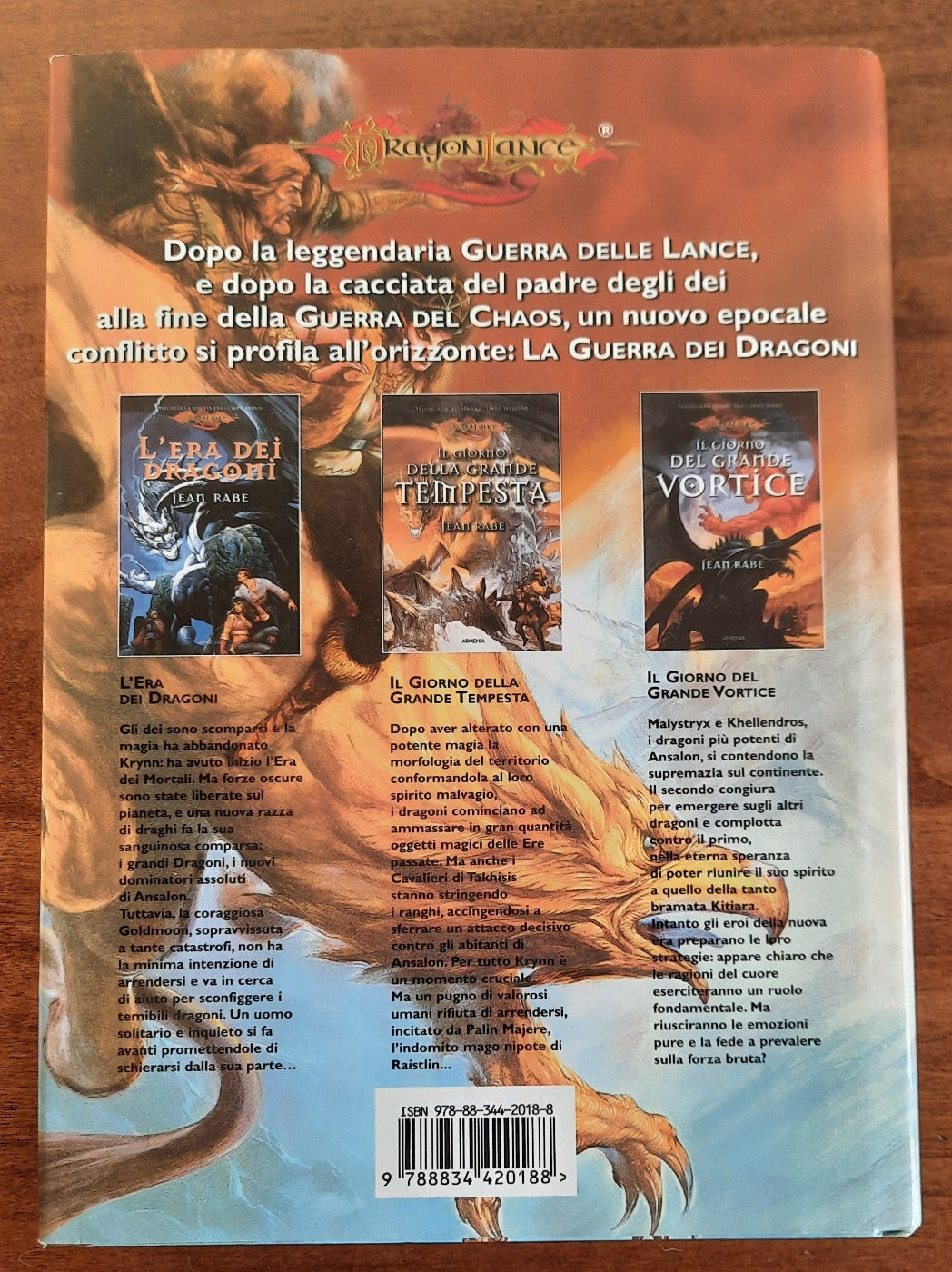 La quinta era. Trilogia completa: L’era dei dragoni - Il giorno della grande tempesta - Il giorno del grande vortice - Libreria Biellese