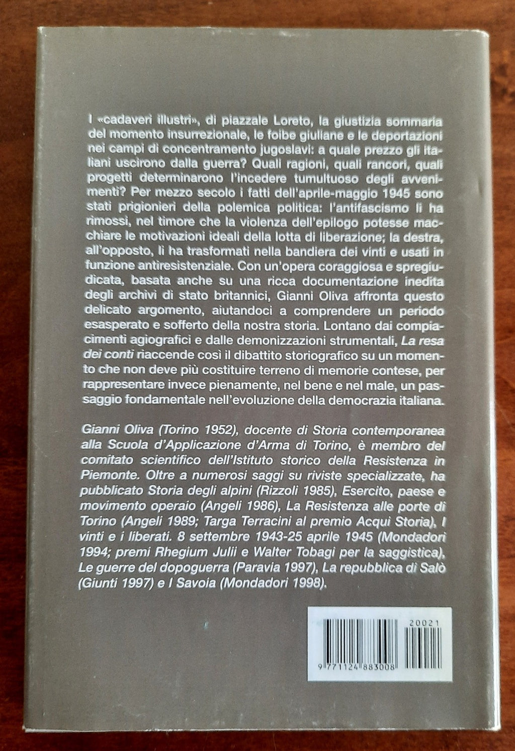 La resa dei conti. Aprile-maggio 1945: foibe, piazzale Loreto e giustizia partigiana - Libreria Biellese