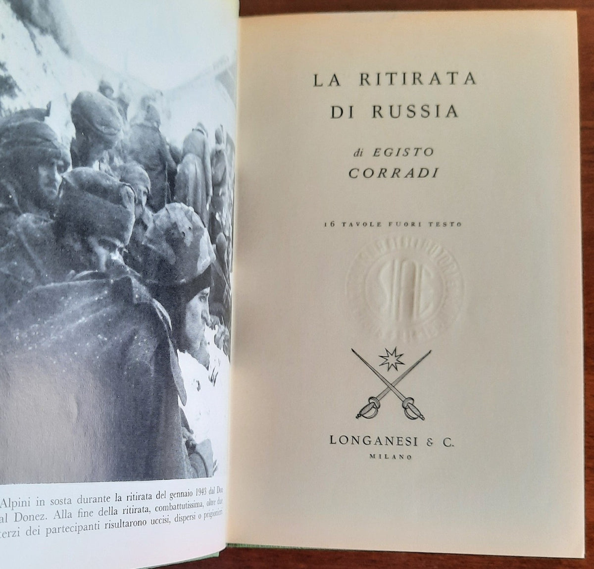 La ritirata di Russia - Longanesi & C. - Libreria Biellese