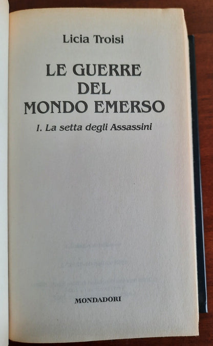 La setta degli assassini. Le guerre del Mondo Emerso - vol. 1