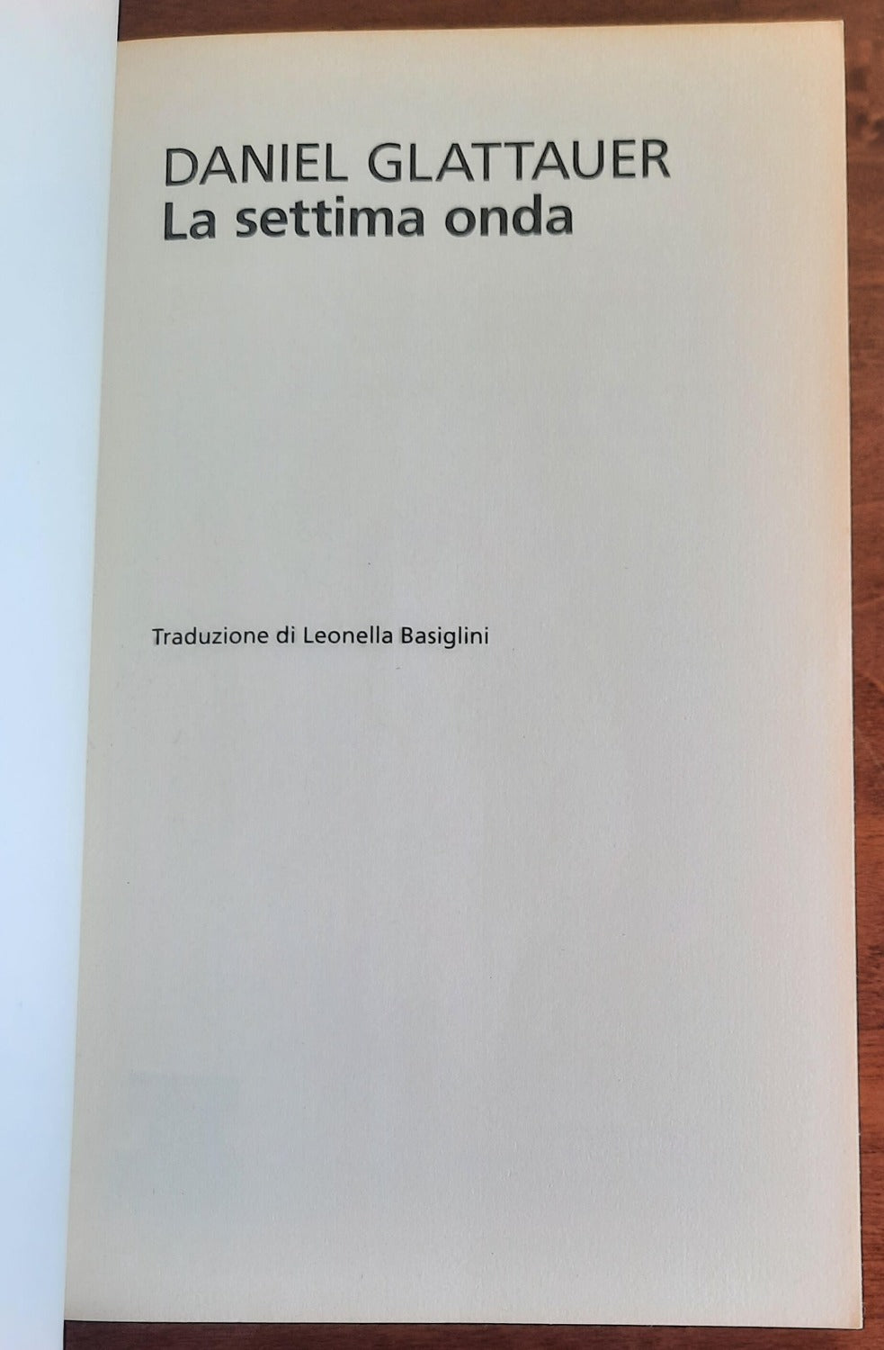 La settima onda - Feltrinelli - 2013 - Libreria Biellese
