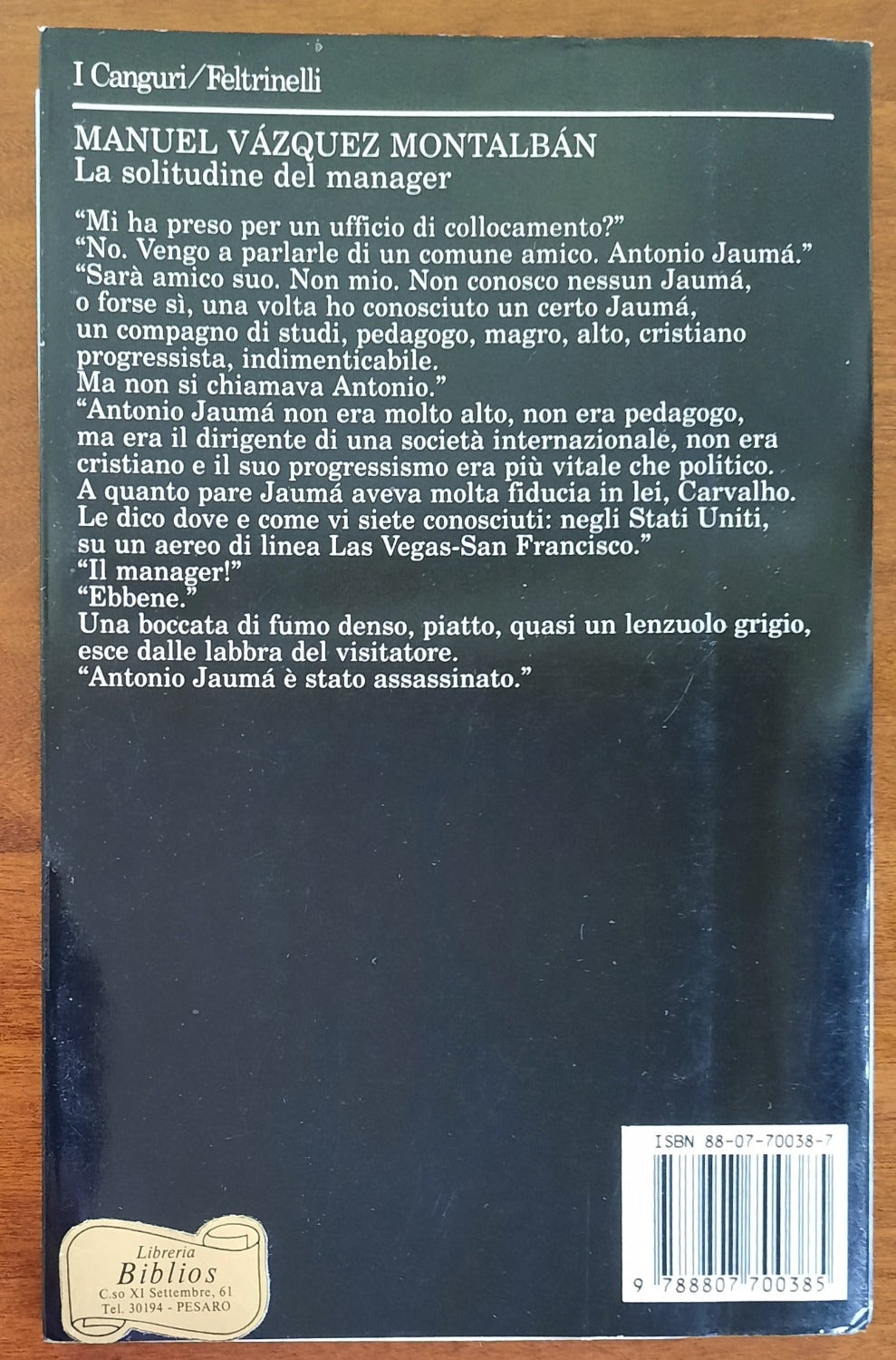 La solitudine del manager - Libreria Biellese