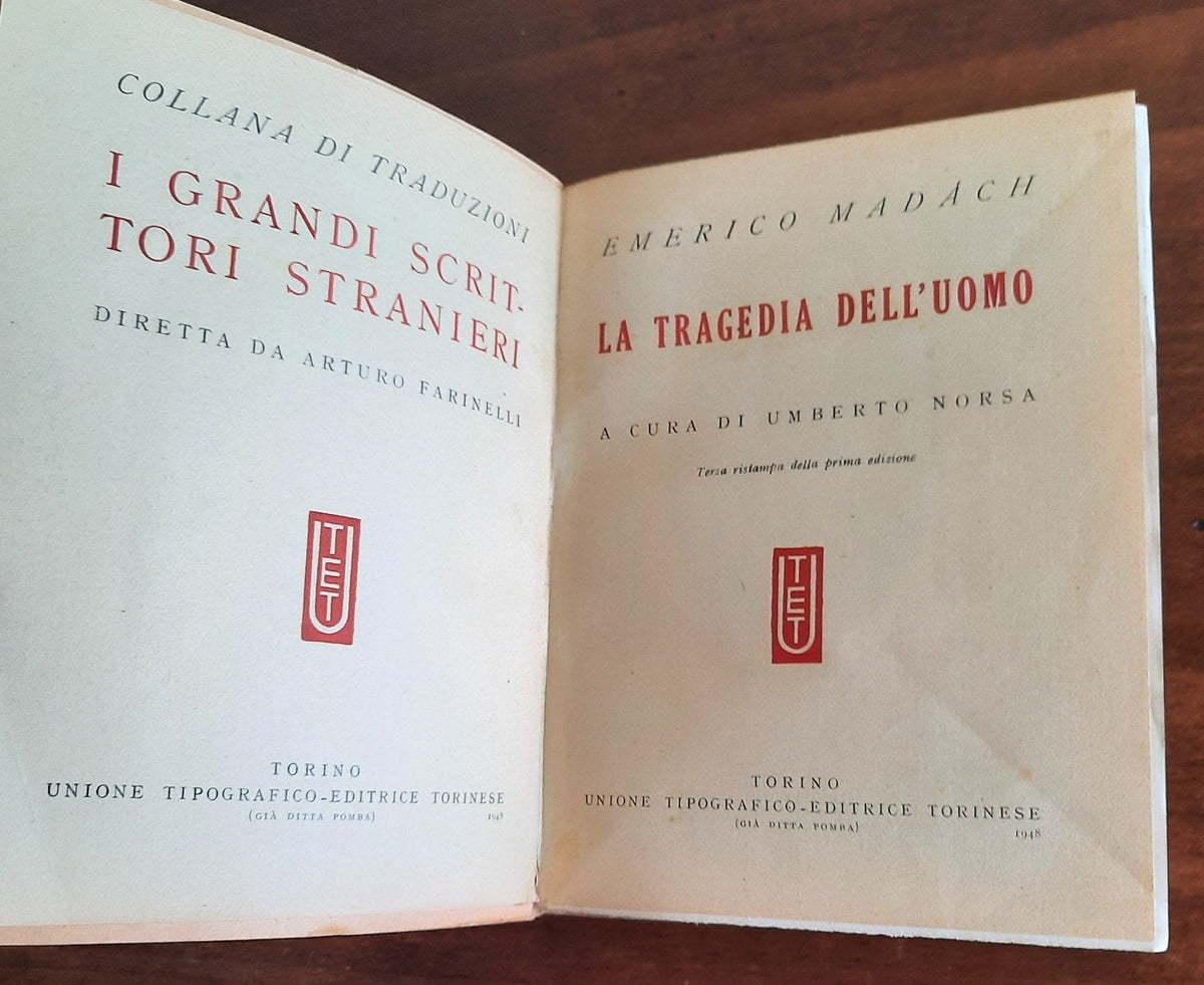 La tragedia dell’uomo - Libreria Biellese