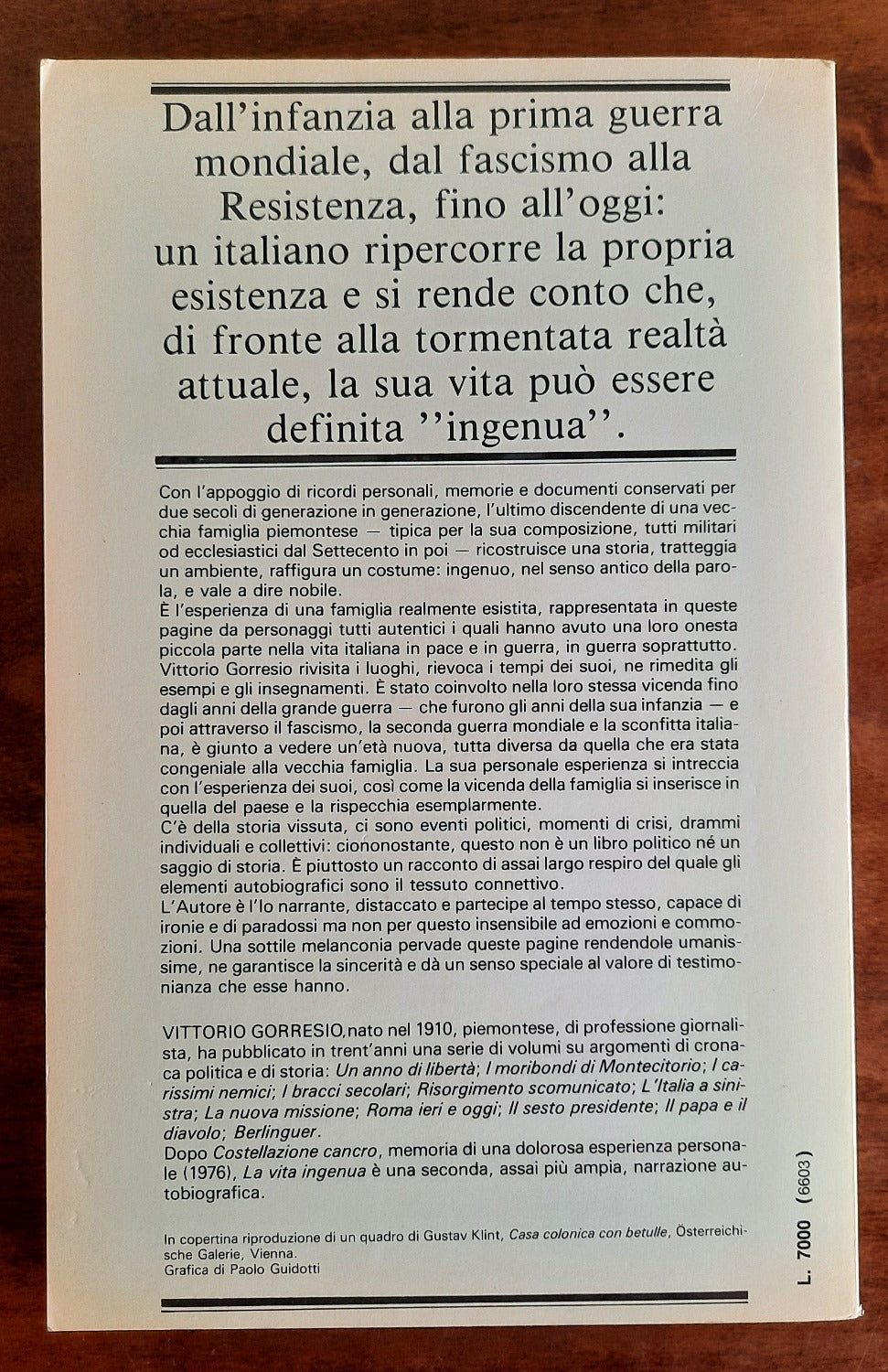 La vita ingenua - Libreria Biellese