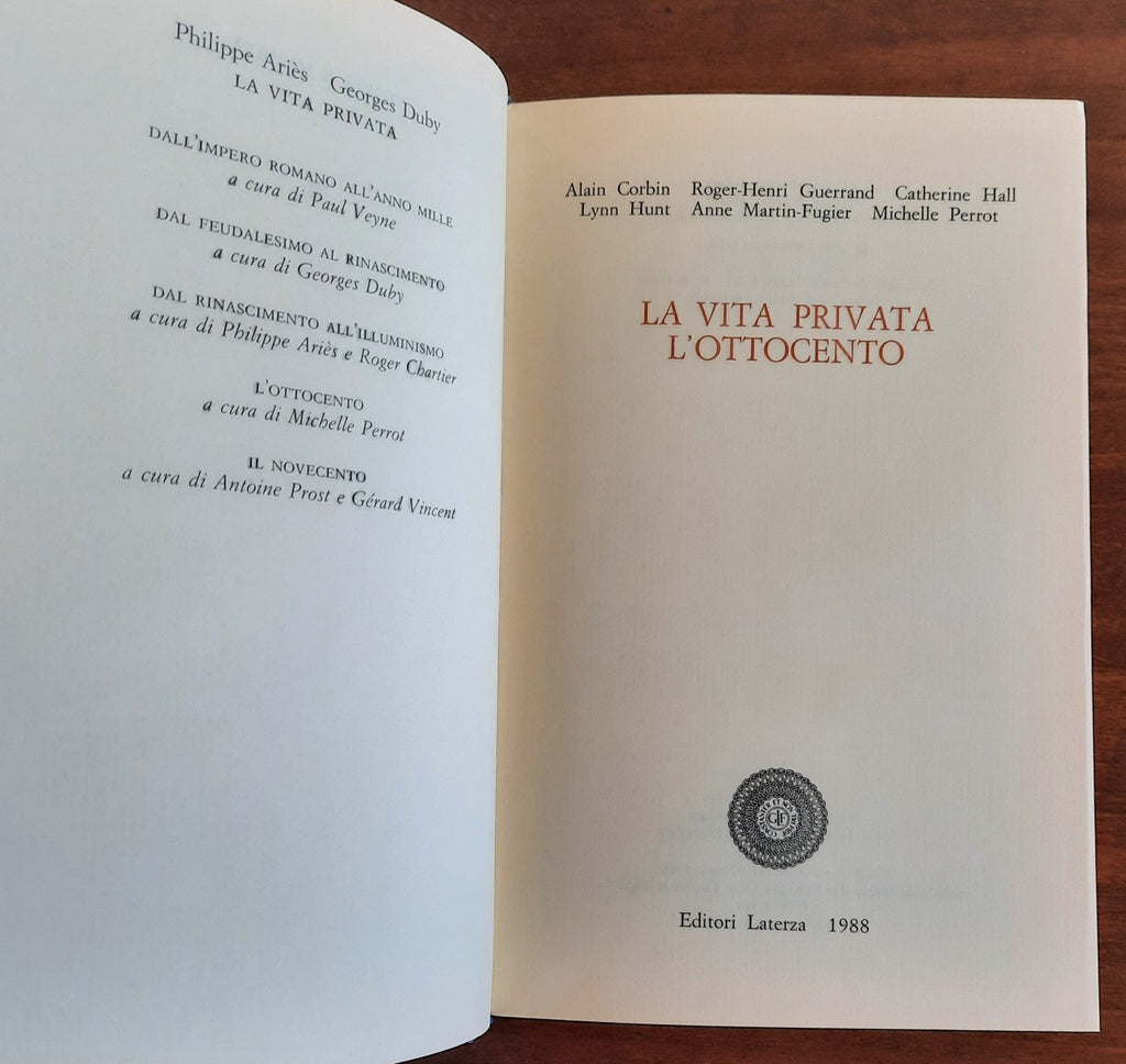 La vita privata. L’Ottocento - vol. 4 - Libreria Biellese