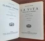 La vita scritta da lui medesimo - in due volumi - Libreria Biellese