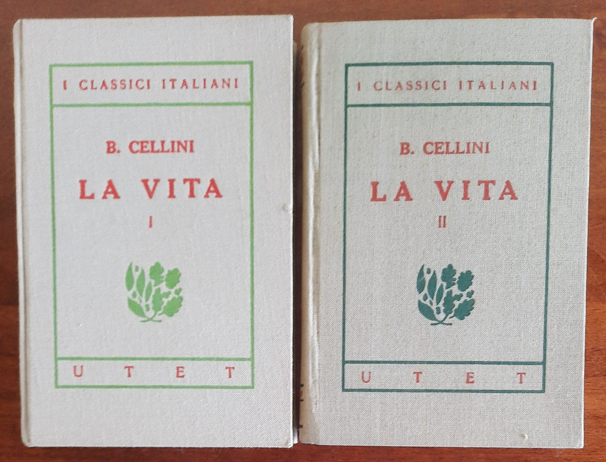 La vita scritta da lui medesimo - in due volumi - Libreria Biellese