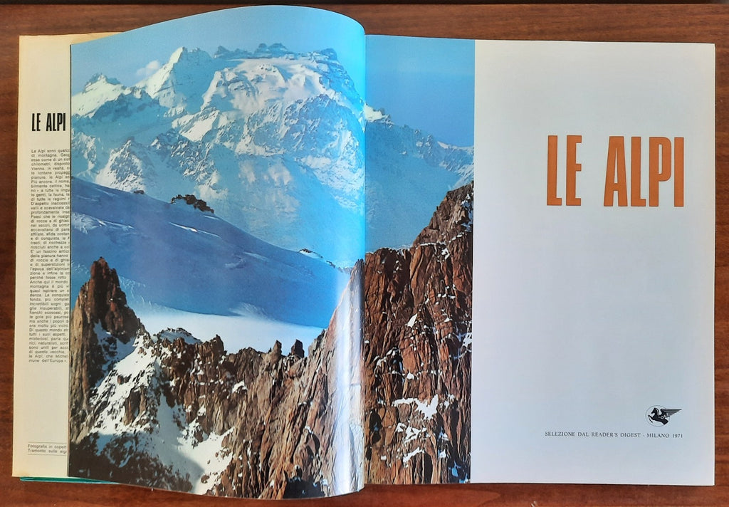 Le Alpi - Reader'S Digest - 1971 - Libreria Biellese